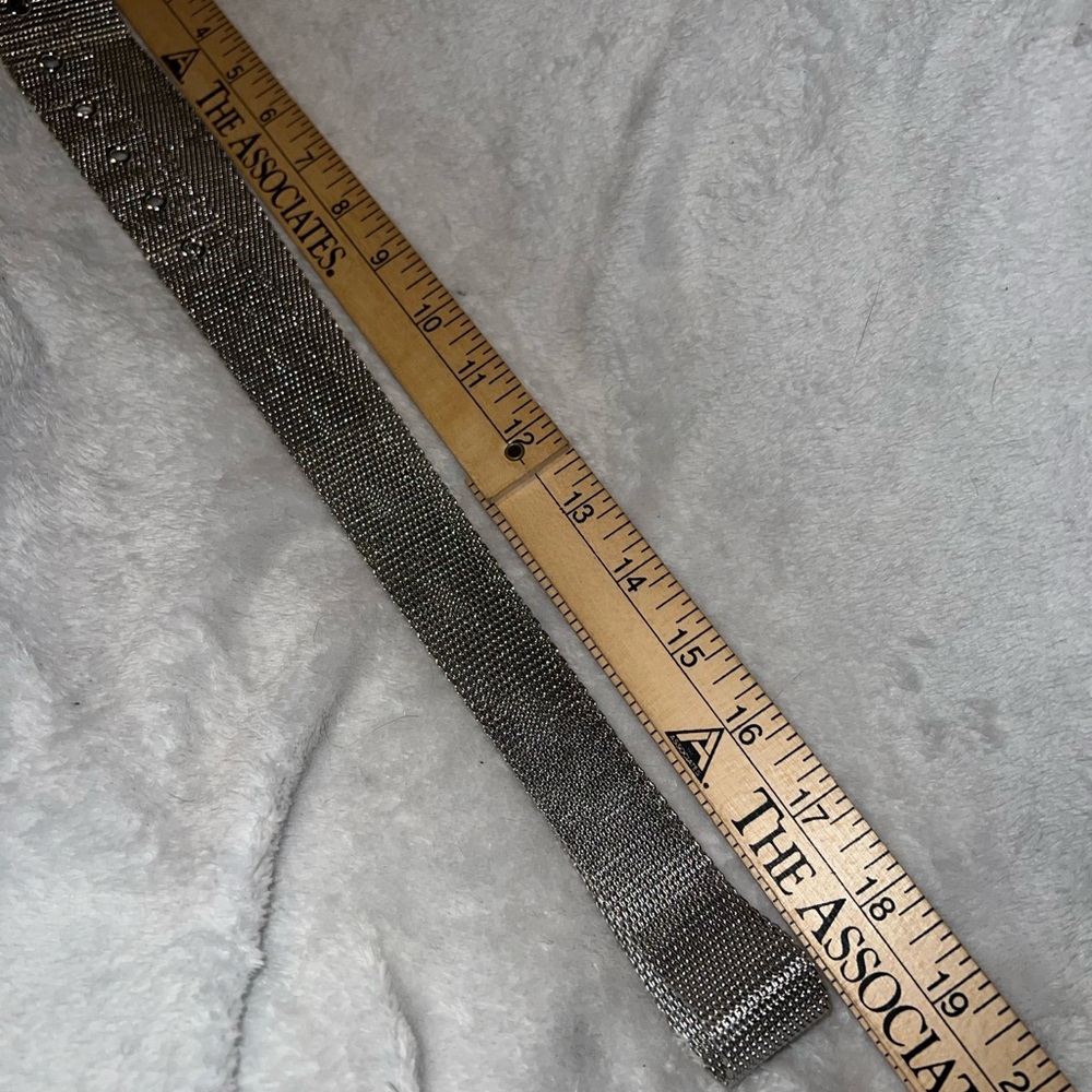 Zara Silver Rhinestone Belt - Picture 5 of 8